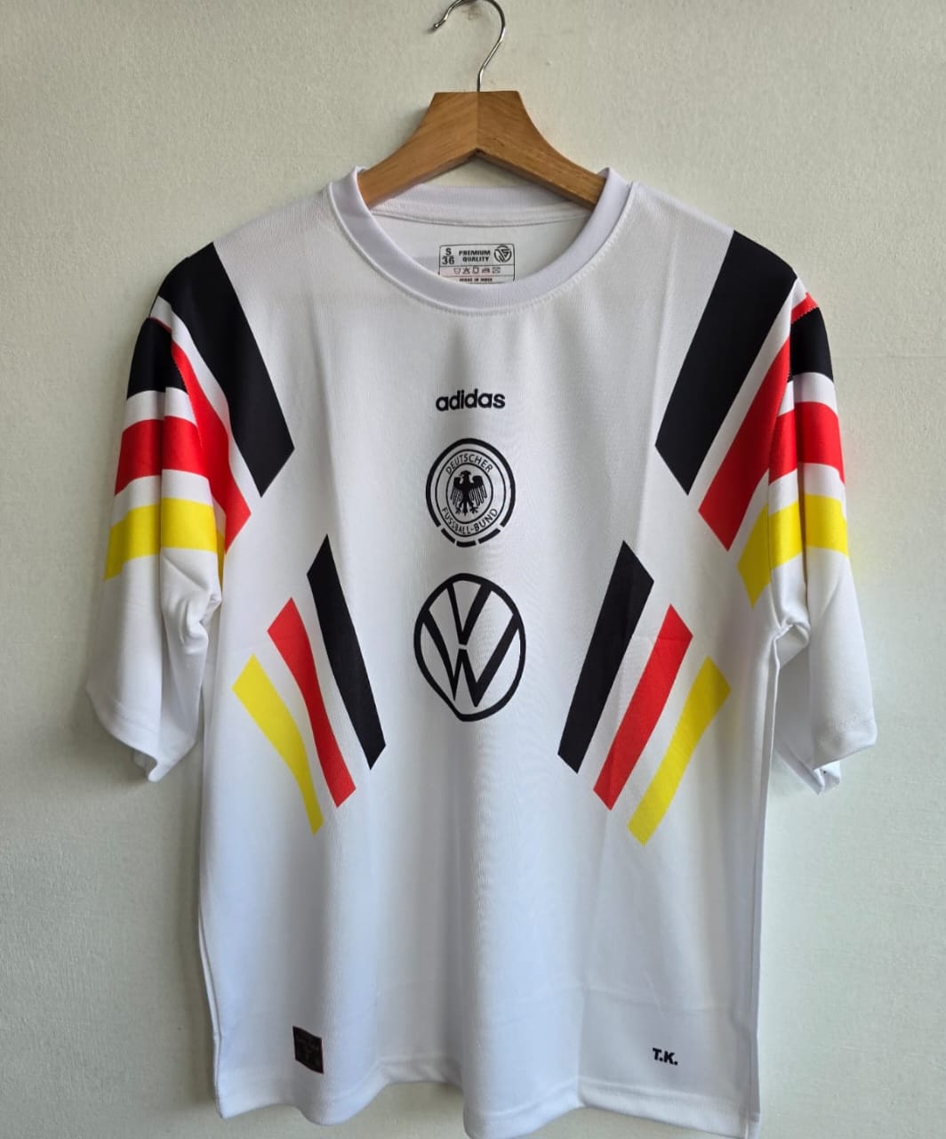 Germany 1996 home (BECKENBAUER) - View 1